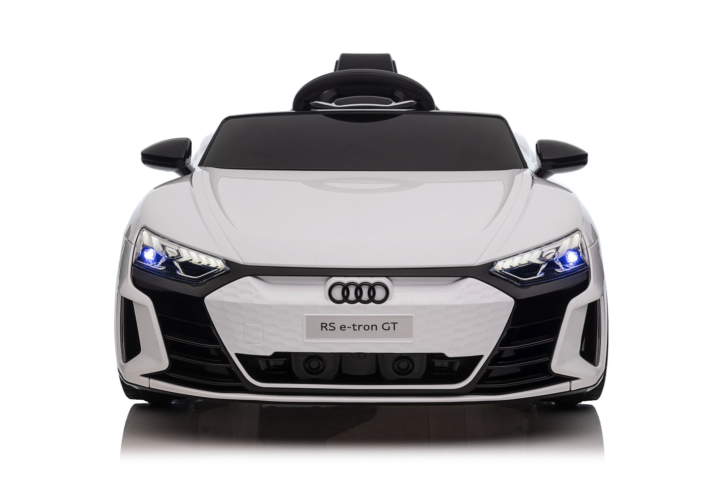 Macchina Elettrica per Bambini 12V Audi RS e-tron GT con Telecomando Bianca