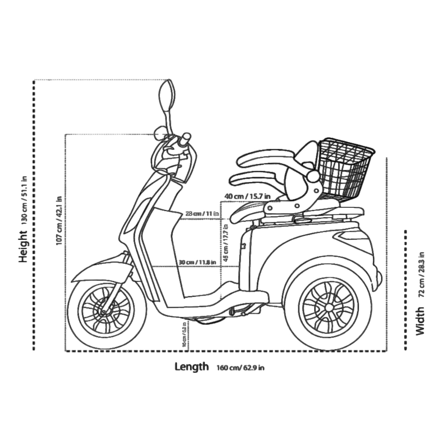 Scooter Elettrico per Mobilità IT10.000