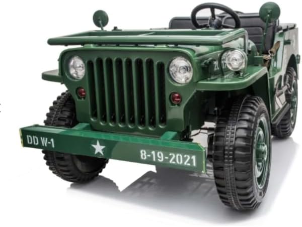 Auto elettrica USA ARMY 4X4