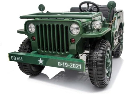 Auto elettrica USA ARMY 4X4