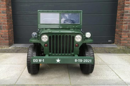 Auto elettrica USA ARMY 4X4