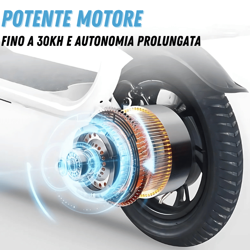 Monopattino Elettrico con sella 30 km/h