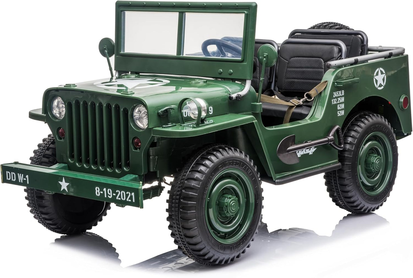 Auto elettrica USA ARMY 4X4