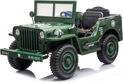 Auto elettrica USA ARMY 4X4