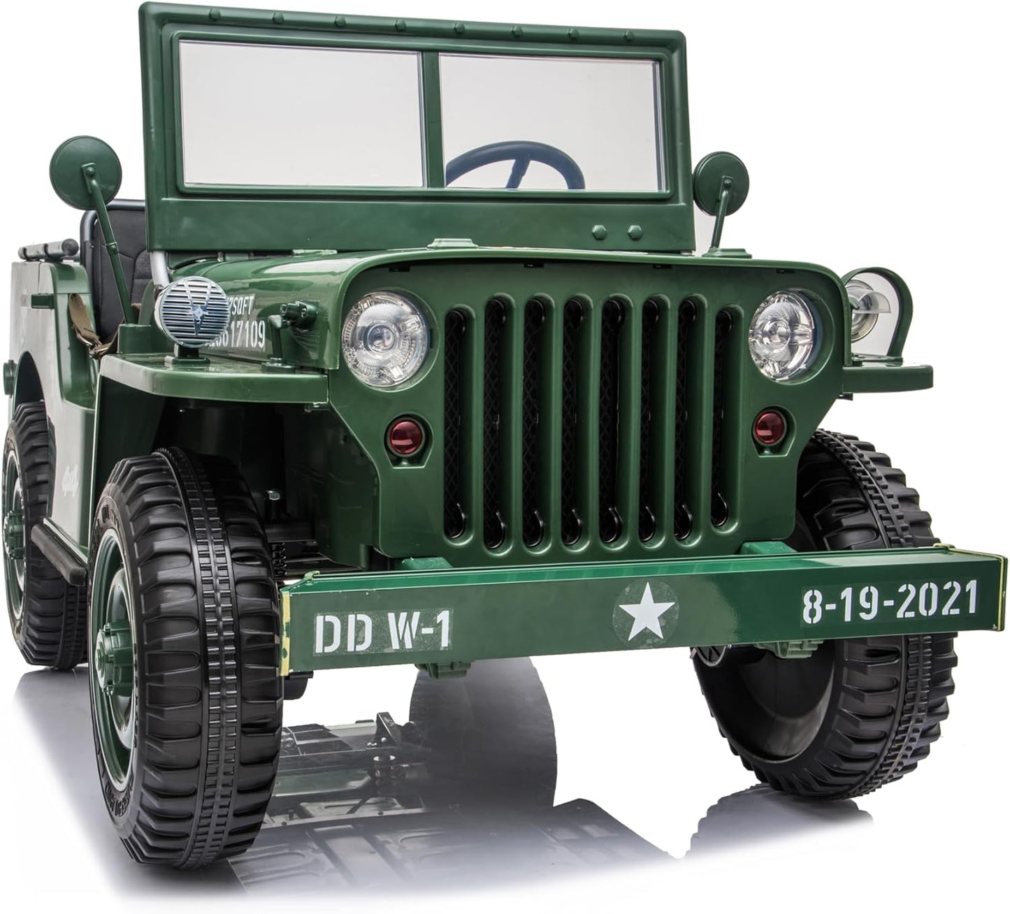 Auto elettrica USA ARMY 4X4